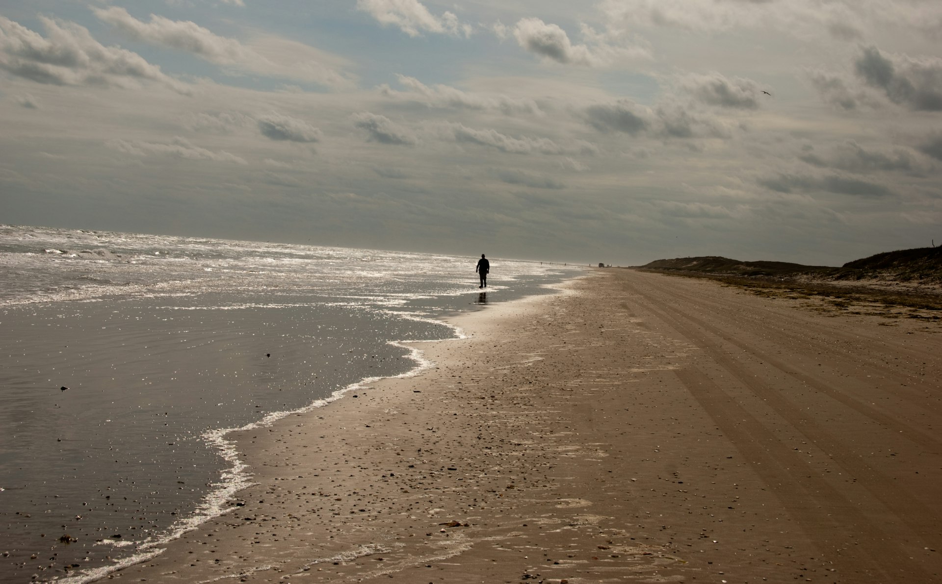 Beach at Boca Chica State Park Near Brownsville, Texas